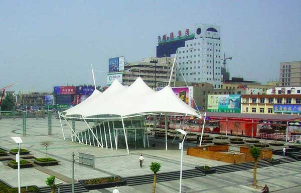 廣東藥科大學廣東藥科大學寶崗校區(qū)門診部污水池膜結構